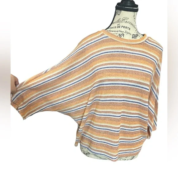 Sadie & Sage So Right Stripe Dolman Top - Picture 3 of 5